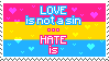 Love is not a sin.
